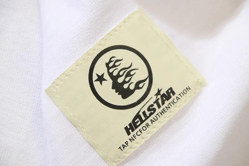 523# Hellstar T ：240 32 ：White Black Sizes：S M L XL